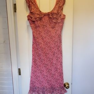 Expression Pink Floral Dress